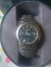 BRAND NEW CITIZEN ECO DRIVE E111 CALIBRE TITANIUM CALANDAR WATCH. PLEASE READ.