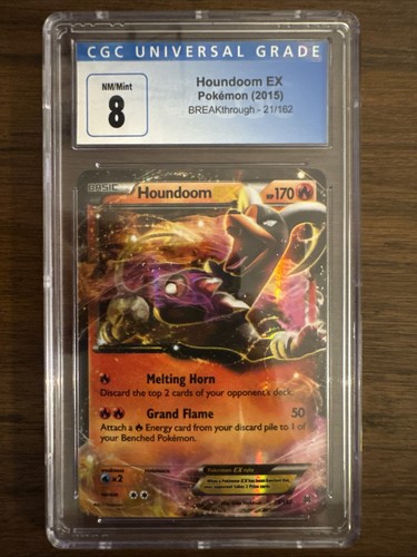 Houndoom-EX graded CGC 8 for sale on eBay