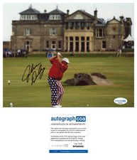 PGA GOLF JOHN DALY SIGNED AUTOGRAPHED BRITISH OPEN PHOTO ACOA CERTIFIED