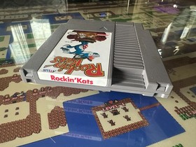 NES Nintendo Rockin' Kats CIB Completo en Caja GENUINO AUT&Eacute;NTICO PROBADO