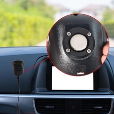1 Portable Magnetic Mic Holder Compact Design For CB Radios