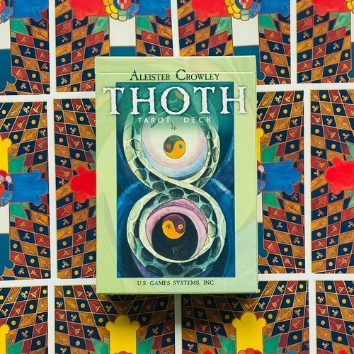 Crowley Thoth Tarot Deck Large Cards Esoteric Telling Us Games Systems AC78