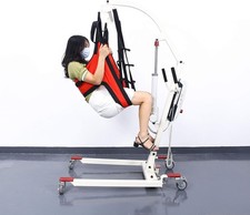 Lift Sling, Medical Patient Lift Slings with Commode Cutout, Four Point Support