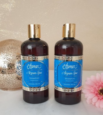 2 x Ottoman Argan Spa Shampoo Sahara Musk je 400 ml *NEU*