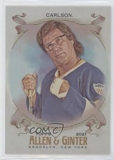 2021 Topps Allen & Ginter's Hot Box Silver Portrait Jeff Carlson #256 a2v