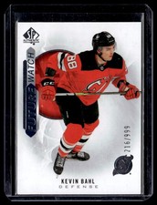2020-21 SP Authentic Kevin Bahl 216/999 New Jersey Devils #232