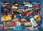 ORIGINAL VINTAGE DIECAST TOY JOB LOT DINKY CORGI MATCHBOX etc CARS TRUCKS etc