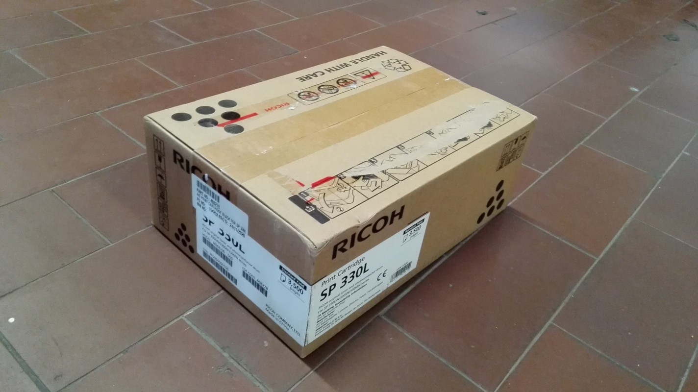 Schwarz Ricoh Sp 330L - Original - Tonerpatrone - Bild 5