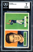 Raymond Berry Rookie Card 1957 Topps #94 BGS BVG 7. rookie card picture