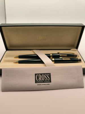CROSS '' Veltins '' BALLPOINT PEN &   PENCIL SET  IN BOX