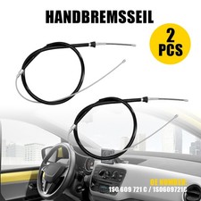 2x HANDBREMSSEILE für SEAT MII SKODA CITIGO VW LOAD UP! LINKS+RECHTS 1S0609721C
