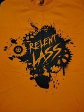 WWE Becky Lynch Orange Relent-Lass Authentic XL Shirt 2018 Charlotte THE MAN NXT
