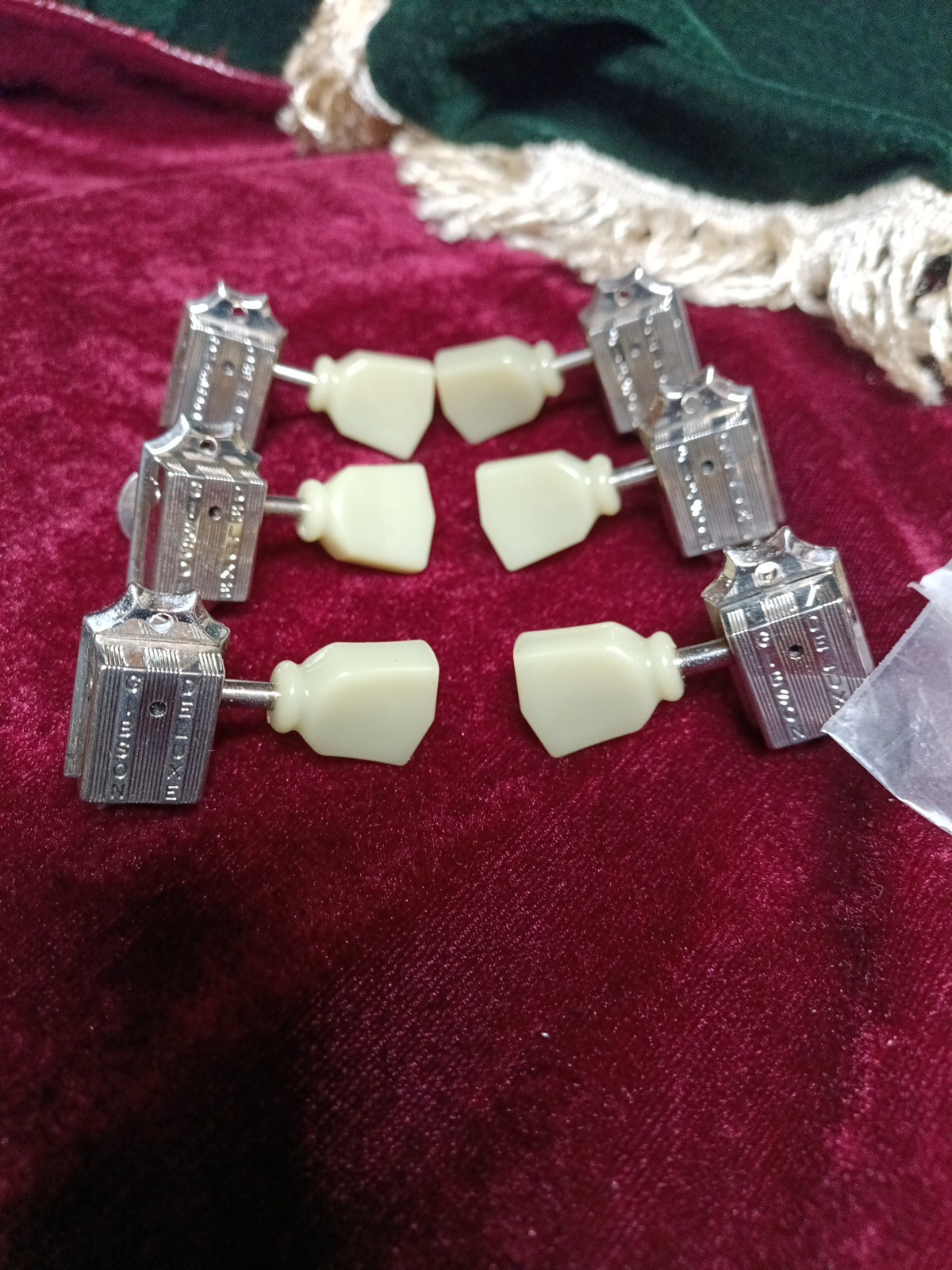 1974 Vintage Gibson Deluxe Tulip Tuners Set Les Paul Standard / SG / L6-S / S-1 1970s