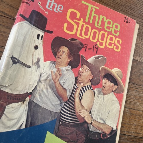 SILVER AGE 1968 THE THREE STOOGES #41 GOLD KEY COMICS December 1968 - Picture 3 of 13