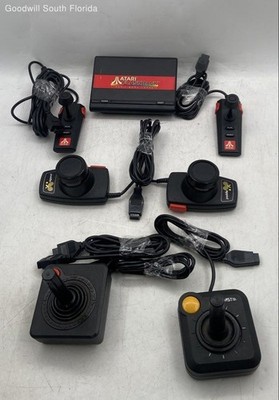 Atari Flashback Mini 7800 Console With Accessories Needs Power Cable Not Tested