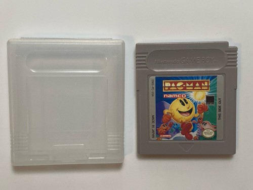 Pac-Man Nintendo Game Boy 1991 Videospiel Cartridge & Case GETESTET FUNKTIONIERT