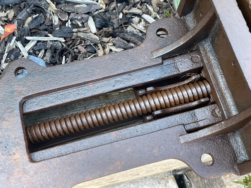 Vintage Parkinson's Quick Release Perfect Vice 9"Jaw Carpenters Vice Restoration - Picture 5 of 14