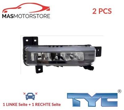 NEBELSCHEINWERFER PAAR SET TYC 19-15347-00-9 2PCS I FÜR BMW 2,X7,1,F45,F46,G07