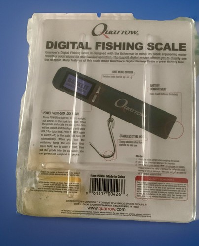 ¡Balanza de pesca digital! ¡Listo para primavera! Ouarrow. libras, kg, g, oz. - Imagen 2 de 2