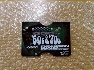 Roland SR-JV80-08 '60s&'70s エクスパンションボード Roland SR-JV80-08 Keyboards Of The '60s & '70s Expansion Board
