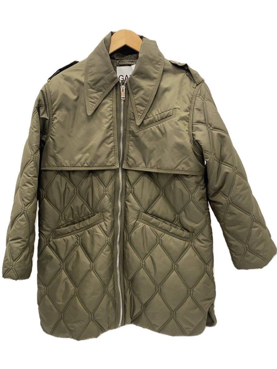 ALTRA GANNI ALTRO CAPPOTTO 22AW 36 POLIESTERE KAKI SOLIDO