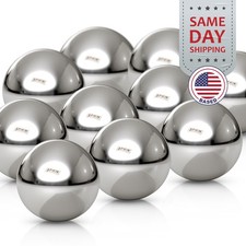  10 2" Inch Chrome Steel Bearing Balls G25 Precision - AISI 52100 