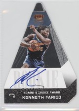 2012-13 Panini Preferred Silver 22/25 Kenneth Faried #492 Auto 3z3