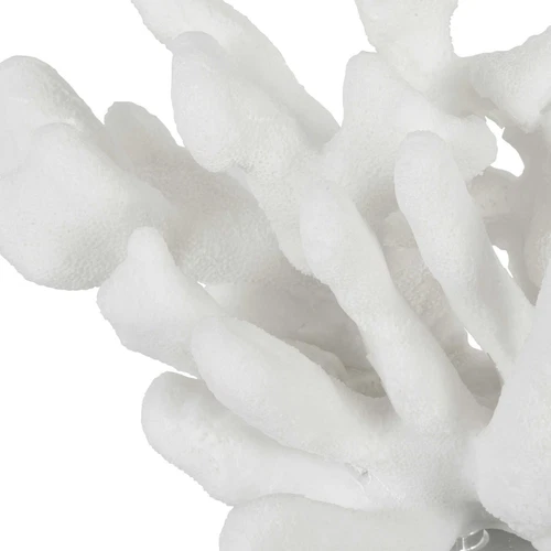 UTTERMOST 17549 CHARBEL SET OF 2 FAUX WHITE CORAL BOOKENDS ON CRYSTAL BASES - Picture 3 of 6