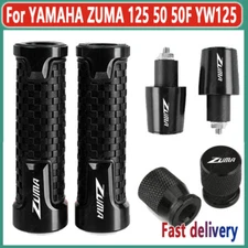 USA Handle Grips Handle Bar End Cap Tire Valve For YAMAHA ZUMA 125 50 50F YW125