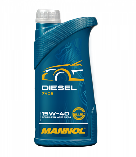 5X1 Litro MANNOL 15W-40 DIESEL ACEITE MOTOR API CH-4/SN ACEA A3/B4 VW MB MAN - Imagen 2 de 3