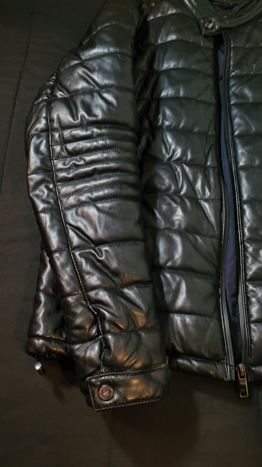 Zara Bubble Jacket Polyester Size Xlarge Womens P… - image 2