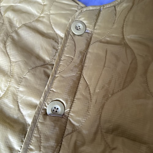 OBEY Reversible Puffer Jacket SLOW DOWN Quilted Blue Green - 第 8/17 張圖片