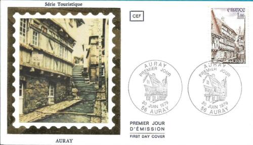2041++FDC ENVELOPE DAY 1 CEF AURAY MORBIHAN - Picture 1 of 1