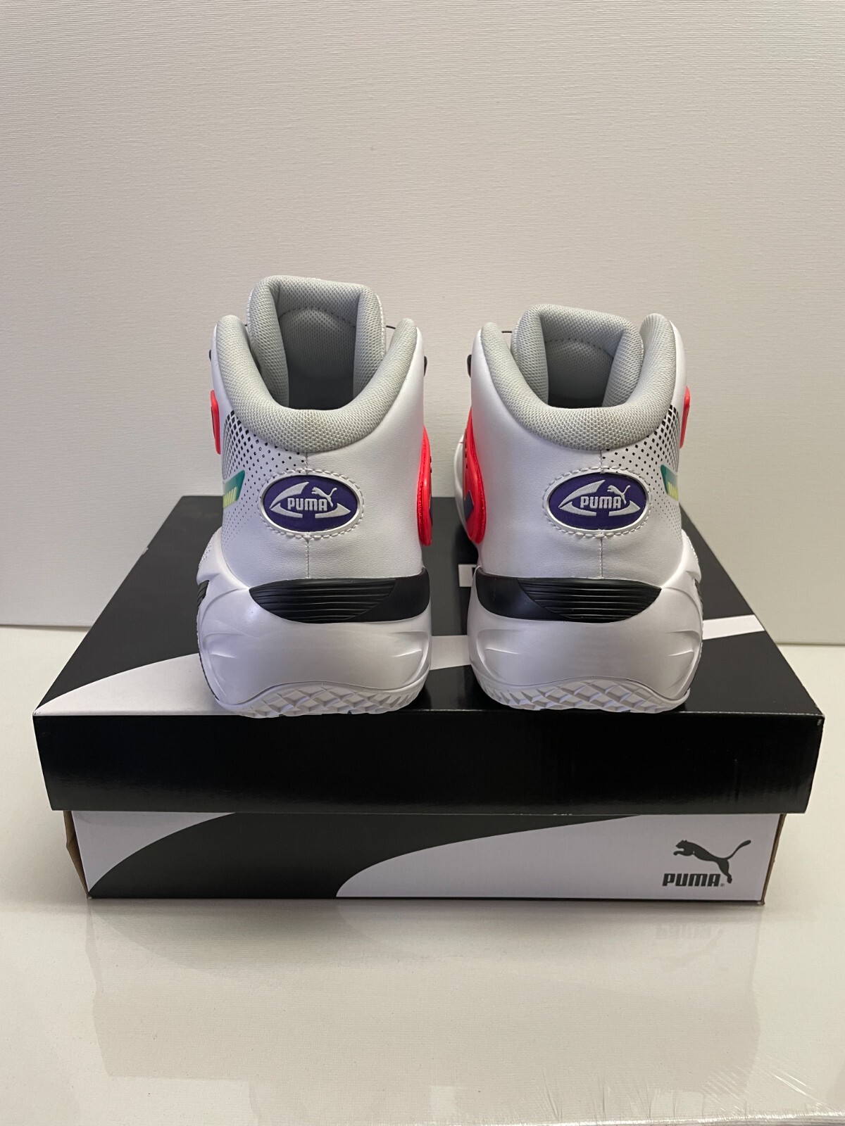 Size 9 - PUMA Disc Rebirth White Multi image 5