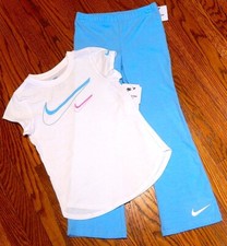 NIKE SPORT AUTHENTIC TODDLERS GIRLS BRAND NEW ORIGINAL 2Pc SET Size 6X, NWT