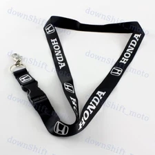 BLACK Lanyard For Honda Accord Civic Cell Phone Key Chain Strap Quick Release