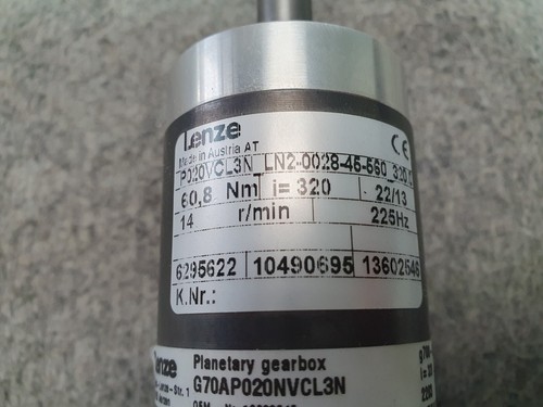 Lenze - BMP LN2-0028-45-560/T15S2X-SKM36 + LENZE P020VCL3N_LN2-0028-45-560_320.0 - Picture 5 of 13