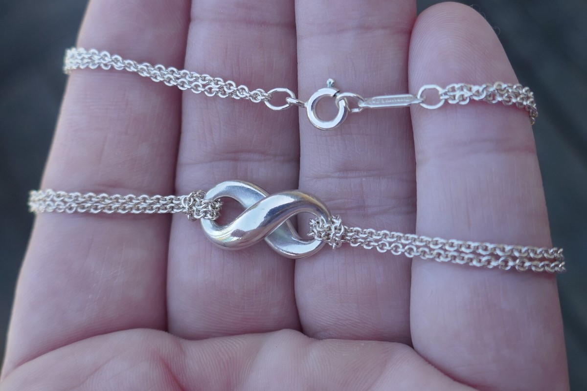 Vintage Tiffany & Co. Sterling Silver Double Infinity Vintage Tiffany & Co. Sterling Silver Double Infinity