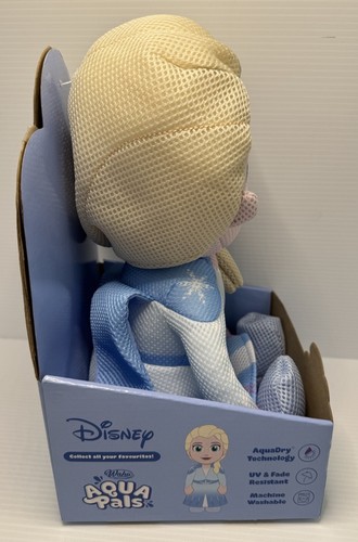 Wahu Medium Aqua Pals Disney Frozen Elsa Plush Water Toy ~ Aquatic Plush ~ New - Picture 10 of 12