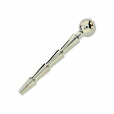 TX4 Penis Plug, Surgical Steel Cascading Cum Thru Hole Urethral Sounding Plug