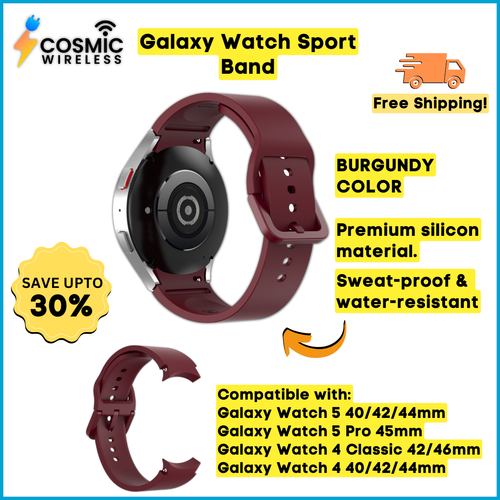 Correa de reloj deportiva de silicona para reloj Samsung Galaxy 7/6/4/5 Pro 45 mm 40 mm 44 mm - Imagen 59 de 70