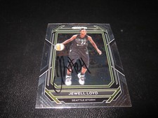 JEWELL LOYD SIGNED AUTOGRAPHED 2023 PANINI PRIZM CARD # 43 ACES