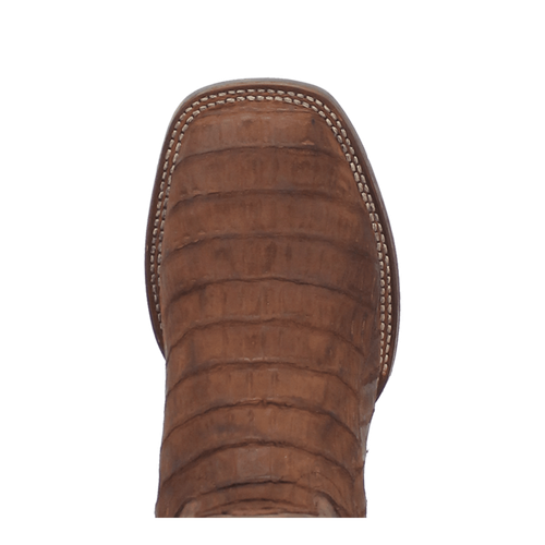 DAN POST Men's MICKEY DP4896 11" Caiman Western Boot, Leather Tan, Size 9 EW - Picture 6 of 10