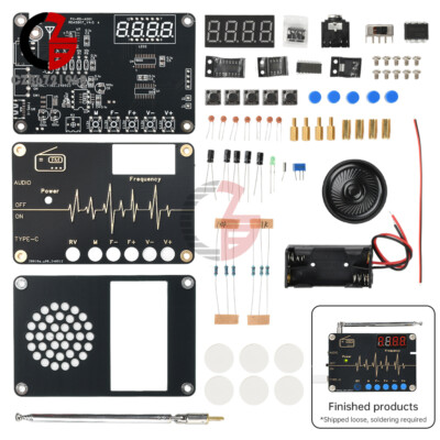 DIY Electronic Kit Digital RDA5807M FM Radio 87-180MHz Electronic Soldering Kit