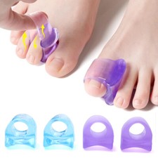 1 Pair Toe Separator Bone Corrector Straightener Thumb Pain Bunion Spacer