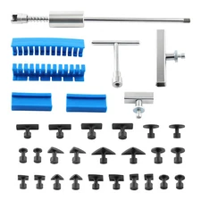 Car Body Slide Hammer Paintless Dent Repair Tool Puller Lifter Hail Removal Kit
