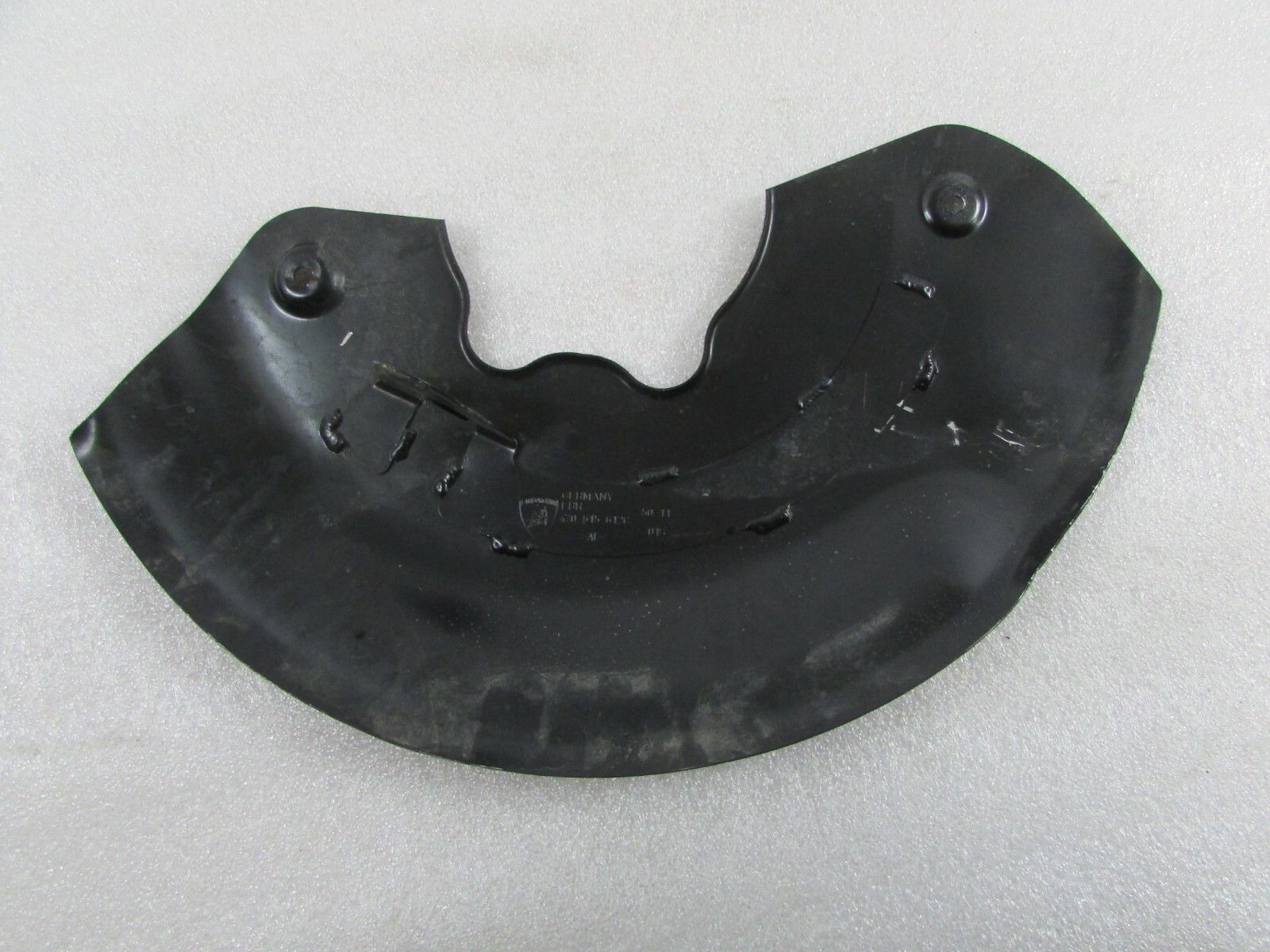 Lamborghini Aventador, Right Rear Brake Guard/Heat Shield, Used, P/N 470615612D