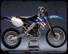 Atk 450 Enduro 01 A4 Metal Sign Motorbike Vintage Aged