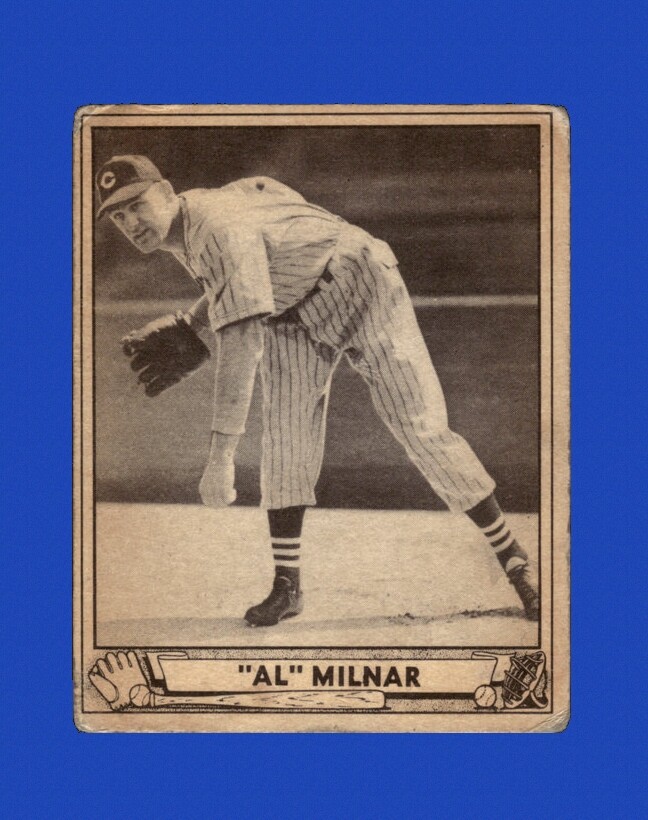 1940 Play Ball Set-Break #202 Al Milnar LOW GRADE *GMCARDS*