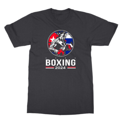 Cuba Boxing Glory - Gold Medal 2024 Summer Games Fan Unisex T-Shirt